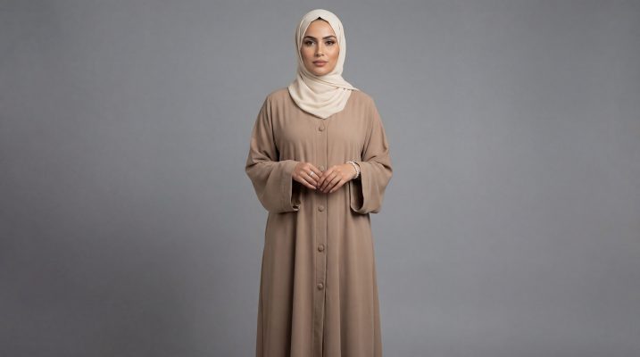 Add a touch of warmth and sophistication to your modest collection with our Camel Classic Abaya. This piece features a traditional button-down front and a relaxed silhouette that offers both comfort and effortless style. The neutral earthy tone makes it a versatile staple, perfect for layering during daily errands, office hours, or casual weekend gatherings.