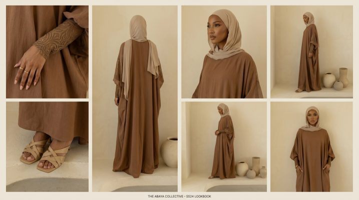Introducing a staple for the contemporary modest wardrobe: our Mocha Brown Textured Closed Abaya. This piece is the definition of understated luxury, designed to offer complete coverage with a touch of modern artistic flair. Featuring a unique wrinkled-texture fabric that adds depth and character, this abaya is the perfect all-day modest dress that combines comfort, functionality, and unparalleled chic.